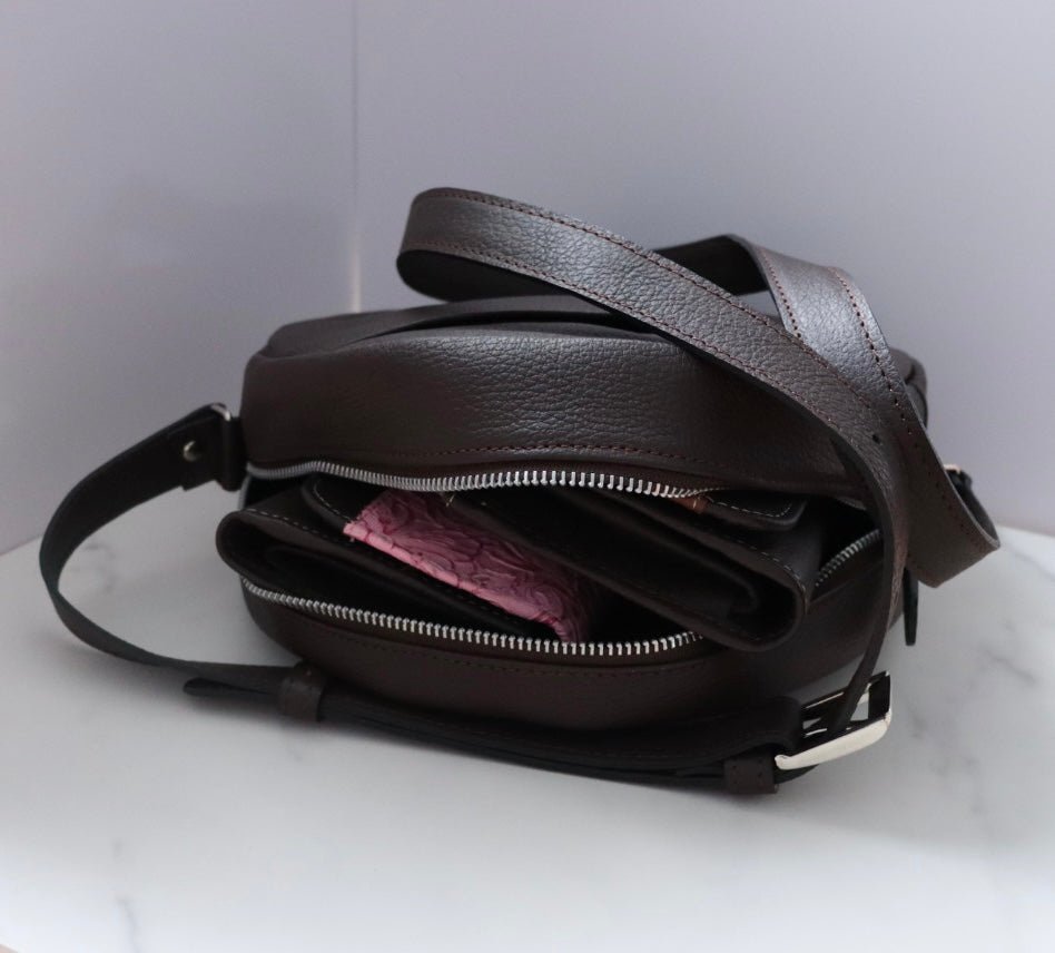 Mocha Luxe-Cross Body