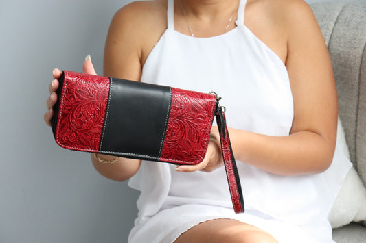 Rebel Rose- Clutch Wallet