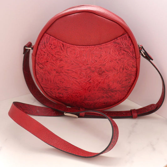 Rosy Red- Cross Body Bag