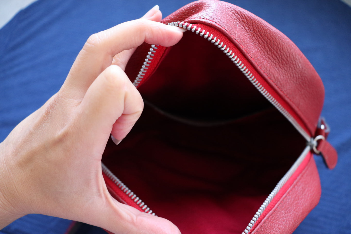 Rosy Red- Cross Body Bag